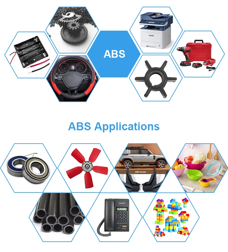 Modified Factory Sell! High Quality Colorful ABS, Injection Molding PP/HIPS/ABS