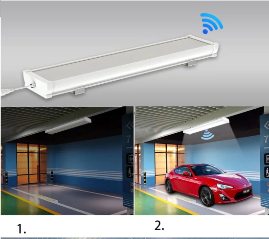 特許取得済みデザインの角型LED防塵ライト 40W IP65防水